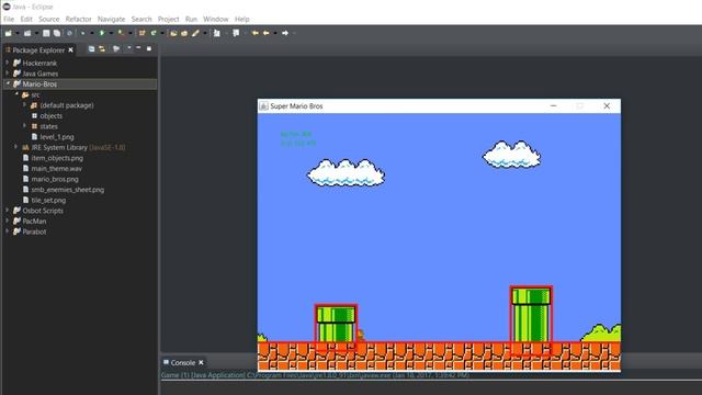 Super Mario Bros in Java смотреть онлайн