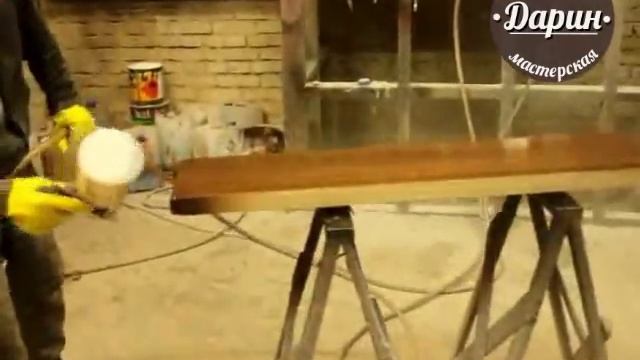 Лестница на второй этаж. Покраска смотреть онлайн