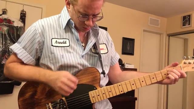 Firecaster Esquire Demo with Seymour Duncan Quarter Pound pickup смотреть онлайн
