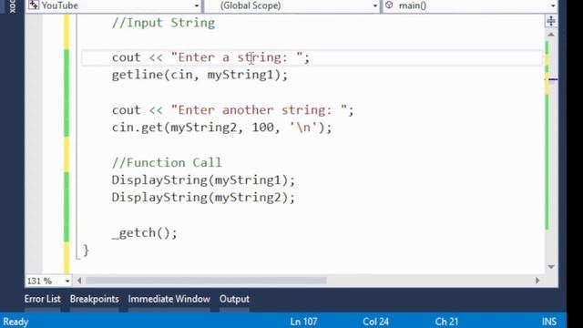 Passing String to a Function in C++ | Passing C-Style & String Class string to a function in C++ смотреть онлайн