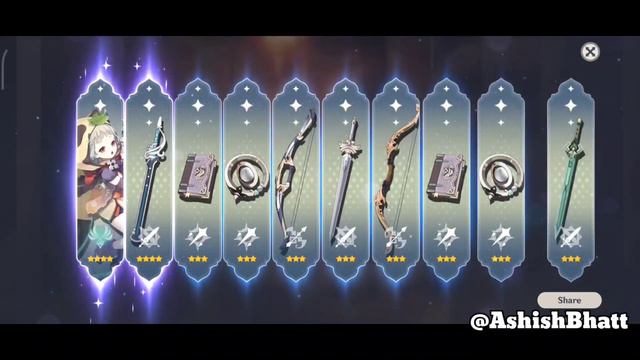 Genshin Impact: Raiden Shogun Banner (70 Wish) смотреть онлайн