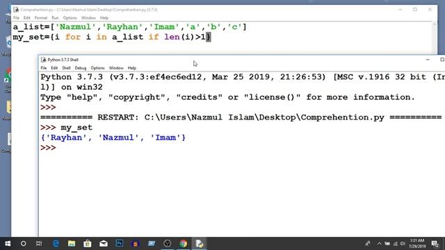 Set & Dictionary Comprihention || Python bangla Tutorial Part: 45 || смотреть онлайн