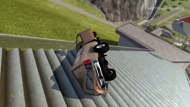 Cars Vs Stairs | Ep 8 - BeamNG Drive