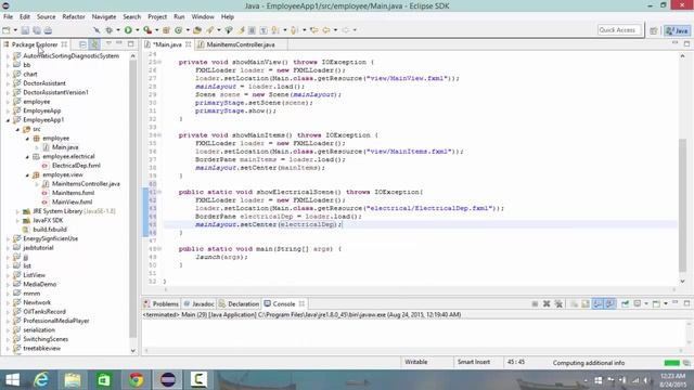 JavaFX with Scene Builder : Lecture 3: Switching between Screens, Tap Pane, Split Pane, Table View смотреть онлайн