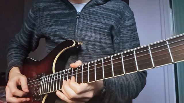 Iron Maiden - Blood Brothers (SOLO COVER) - washburn x50pro смотреть онлайн