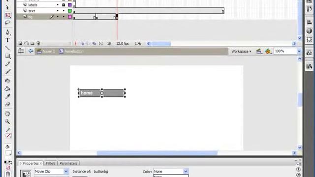 Course Learn To Build A Website By Flash CS3 , Lesson 10