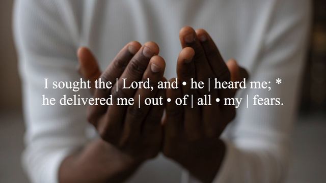 Psalm 34:1-8 (Anglican Chant) смотреть онлайн
