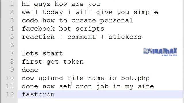 How To Make Personal Facebook Bot Site ( sticker+text+react) 2018 смотреть онлайн