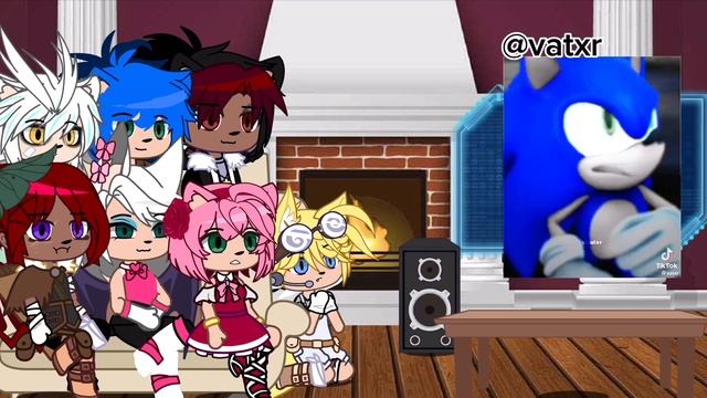 Sonic characters reacts to TikTok ✨ || Part 1 смотреть онлайн