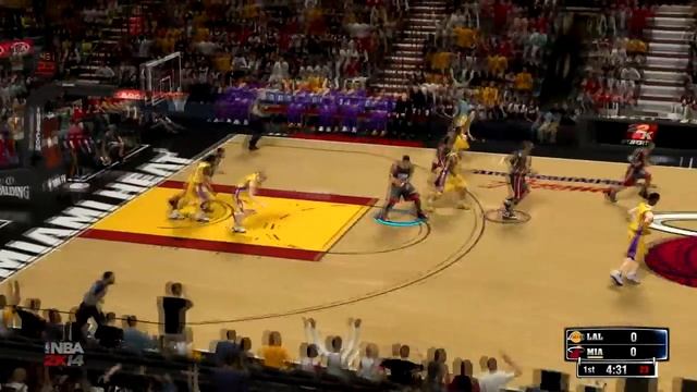 NBA 2K14 on Intel HD Graphics 4000 (Heat vs Lakers) смотреть онлайн