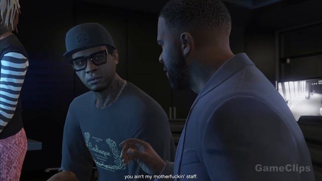 GTA 5 ONLINE The Contract DLC Все катсцены на русском с помощью нейросети Яндекс смотреть онлайн