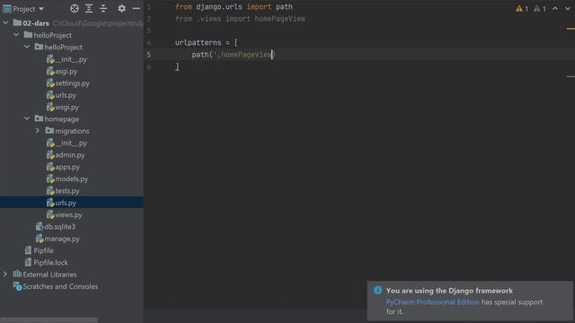 #06 Python Django | "Hello, World!" смотреть онлайн