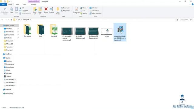 Install MongoDB Database | MongoDB | Asp.Net Core Mvc смотреть онлайн