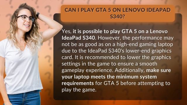 Can i play GTA 5 on lenovo IdeaPad S340? смотреть онлайн