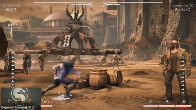 Mortal Kombat X - Jason All Variations Gameplay [1080p] TRUE-HD QUALITY смотреть онлайн