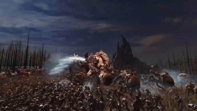 vampire coast vs ogre kingdoms Warhammer cinematic battle смотреть онлайн