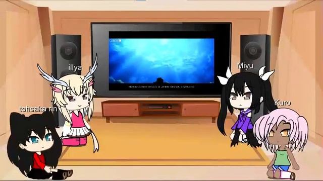 Fate Illya reagindo rap Archer(chrono) gacha life смотреть онлайн