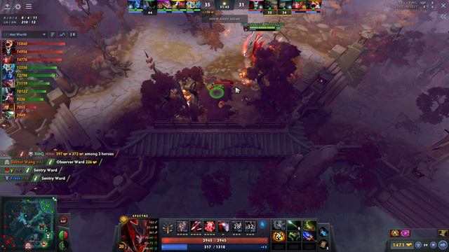 Spectre Dota 2 Gameplay PSG.LGD.Ame with Nullifier and Aghanims смотреть онлайн