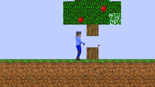 REALISTIC MINECRAFT 2D - CREEPER! смотреть онлайн