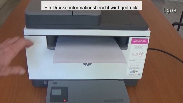 Drucker der Modellreihen HP LaserJet MFP M232 M234 M237 - Drucken von Berichten смотреть онлайн