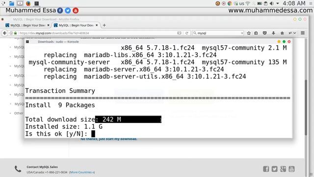 3 installing MySQL server on Linux смотреть онлайн