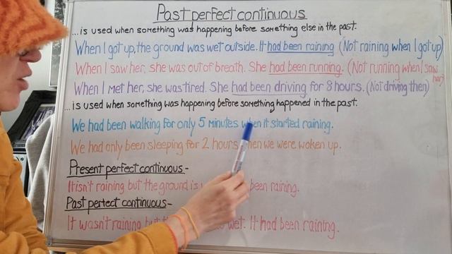 Past perfect continuous - English grammar смотреть онлайн