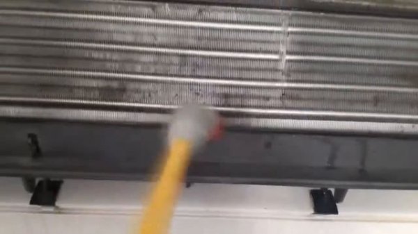 Очистка Внутреннего блока кондиционера средством EnviroCoil от Advanced engineering UK