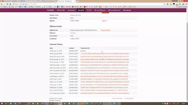 BTC Bux-ы - CoinAd: 3 года надежной работы, 16 Июня 2015г. смотреть онлайн