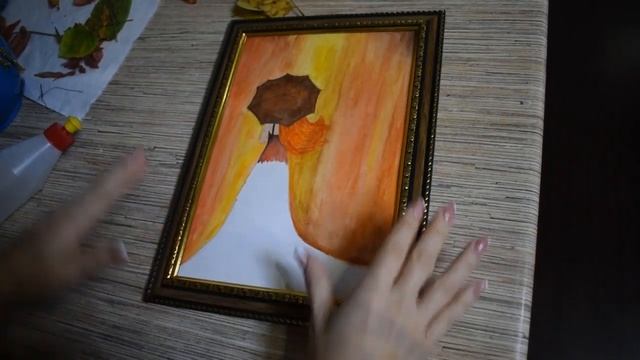 Осенняя поделка. Осенняя аппликация Поделка в дет сад или школу смотреть онлайн