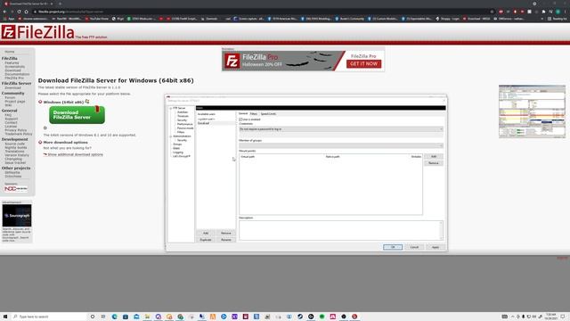 How To Setup FileZilla Server 1.3.0 (NEWEST VERSION) смотреть онлайн