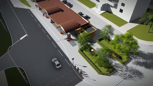 Остановочный комплекс с торговыми павильонами смотреть онлайн