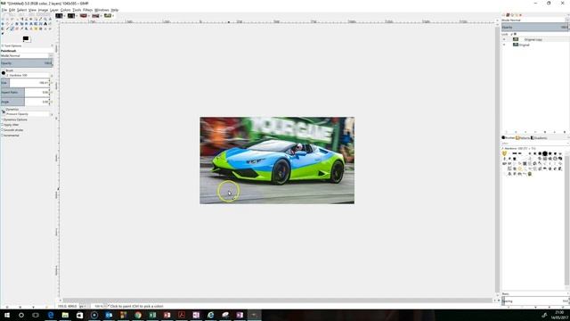 GIMP: Changing colours of objects using hue/saturation смотреть онлайн