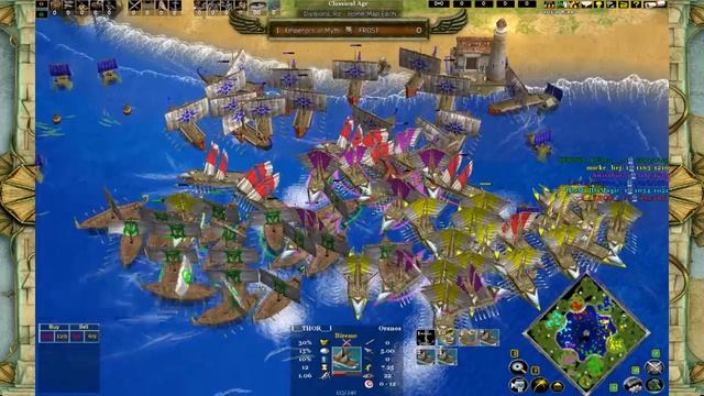 AoT S29, D1, R2 - EoM vs. FROST, Game 2 - Age of Mythology: The Titans Clan League, Season 29 смотреть онлайн