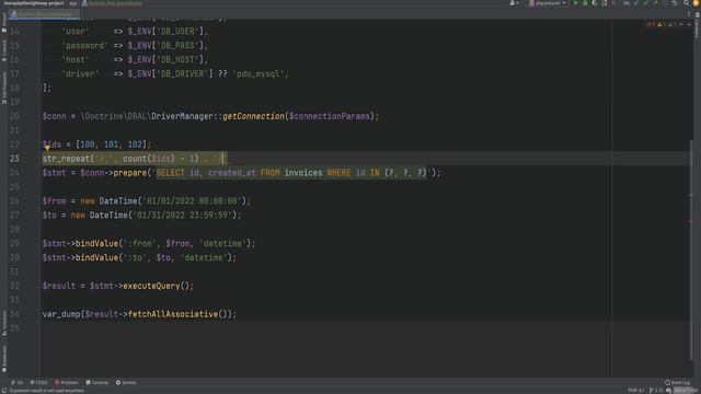 Intro to Doctrine PHP - DataBase Abstraction Layer - Query Builder - Full PHP 8 Tutorial смотреть онлайн