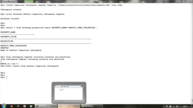 TEMP In oracle смотреть онлайн