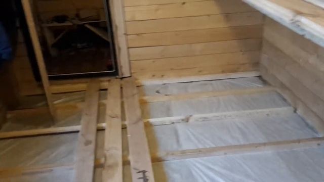 Утепленный пол на деревянных лагах смотреть онлайн