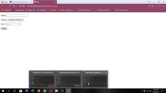 Dependent Drop Down List Using Django (and Jquery) смотреть онлайн