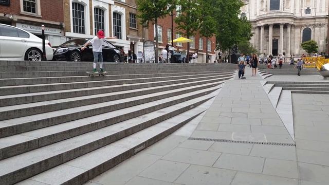 4k London | St Paul's Cathedral & the Millenium Bridge | Video Walk смотреть онлайн