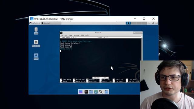 Kali Linux/Raspbian: How To Change VNC Window Resolution смотреть онлайн