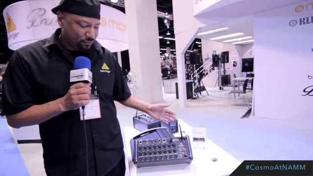 Behringer X Air XR18 Mixer - Cosmo Music At NAMM 2015 смотреть онлайн