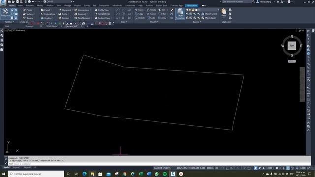 Como crear un poligono shp en autocad civil 3D смотреть онлайн