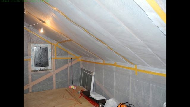 Фотоотчет о строительстве каркасного дома 6х6 своими руками. Часть 2. смотреть онлайн