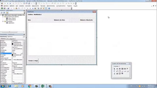 Tips VBA en Excel Propiedad MultiSelect ListBox смотреть онлайн