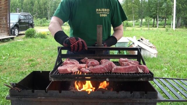 Мясо на открытом пламени. Готовим на гриле в стиле гаучо. смотреть онлайн