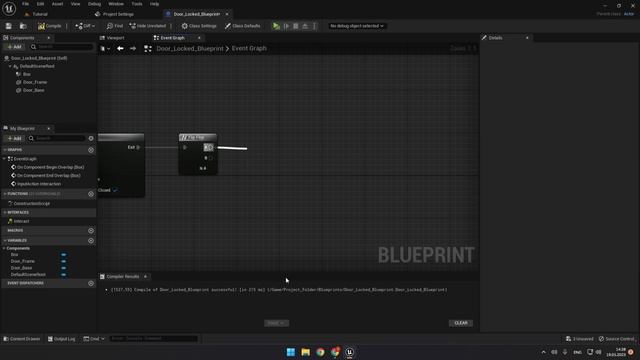 Уроки Unreal Engine 5 - Открытие двери с помощью ключа смотреть онлайн