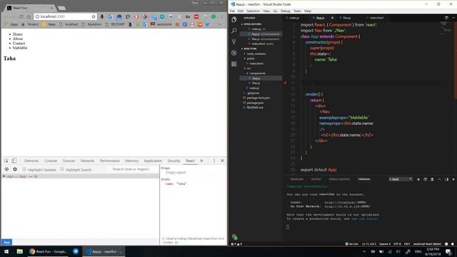 Fundamentals of React [state, props, component] смотреть онлайн