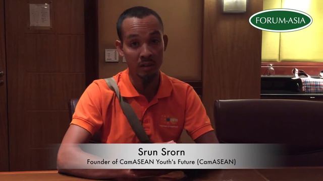 FORUM-ASIA Talks with Srun Srorn смотреть онлайн