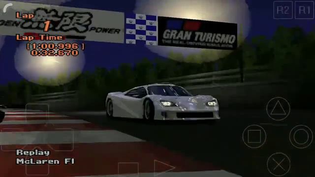 Gran Turismo 2 McLaren F1 cheat смотреть онлайн