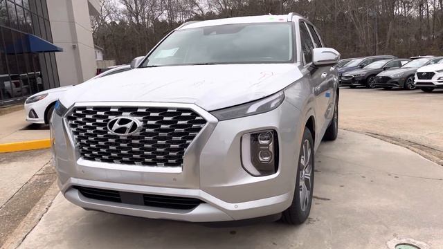 2021 Hyundai Palisade Limited in Typhoon Silver смотреть онлайн