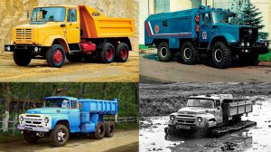 От ЗИЛ-118 до ЗИЛ В1 "Витязь". Автомобили ЗИЛ. Сделано в СССР!